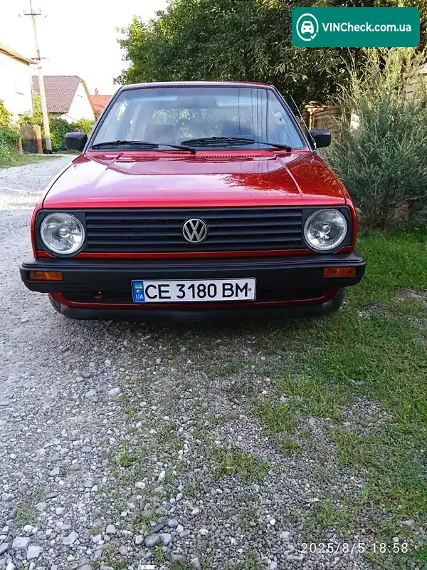 Volkswagen Golf 1989, фото з оголошення 1 з 13, VIN WVWZZZ1GZKW288066