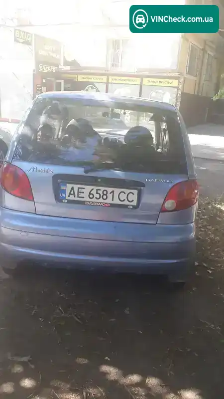 Daewoo Matiz 2006, фото з оголошення 1 з 5, VIN XWB4A11BD6A058924