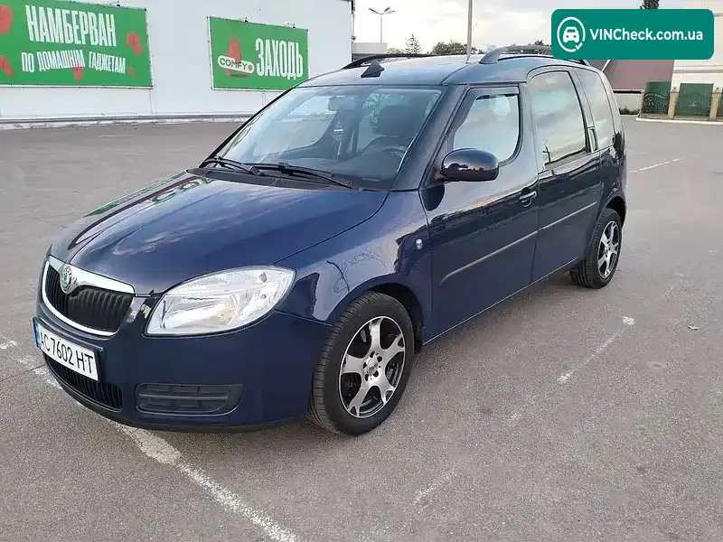 Skoda Roomster 2009, фото з оголошення 1 з 20, VIN TMBMD65J795040831