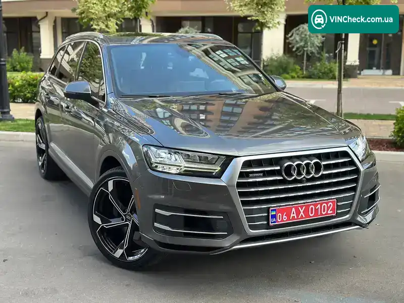 Audi Q7 2019, фото з оголошення 1 з 21, VIN WA1LAAF72KD034855