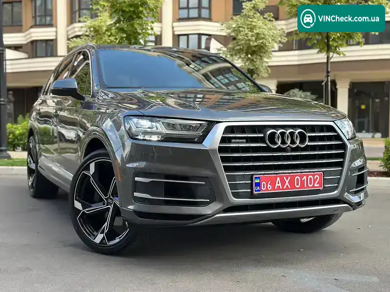 Audi Q7 2019, фото з оголошення 2 з 21, VIN WA1LAAF72KD034855