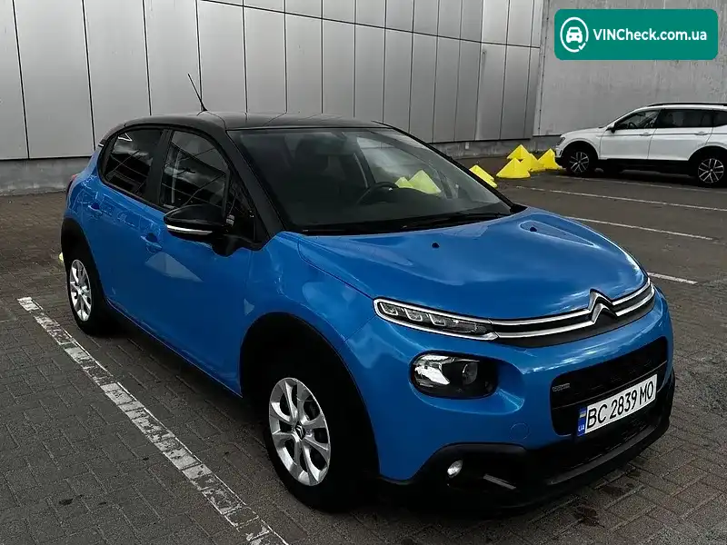 Citroen C3 2017, фото з оголошення 1 з 13, VIN VF7SXHMZ6HT654339