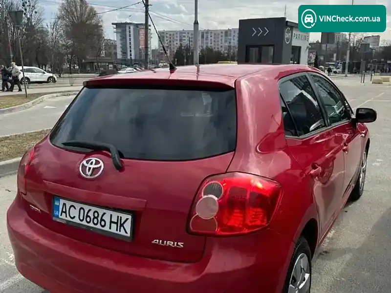 Toyota Auris 2009, фото з оголошення 2 з 9, VIN NMTKE58EX0R046146