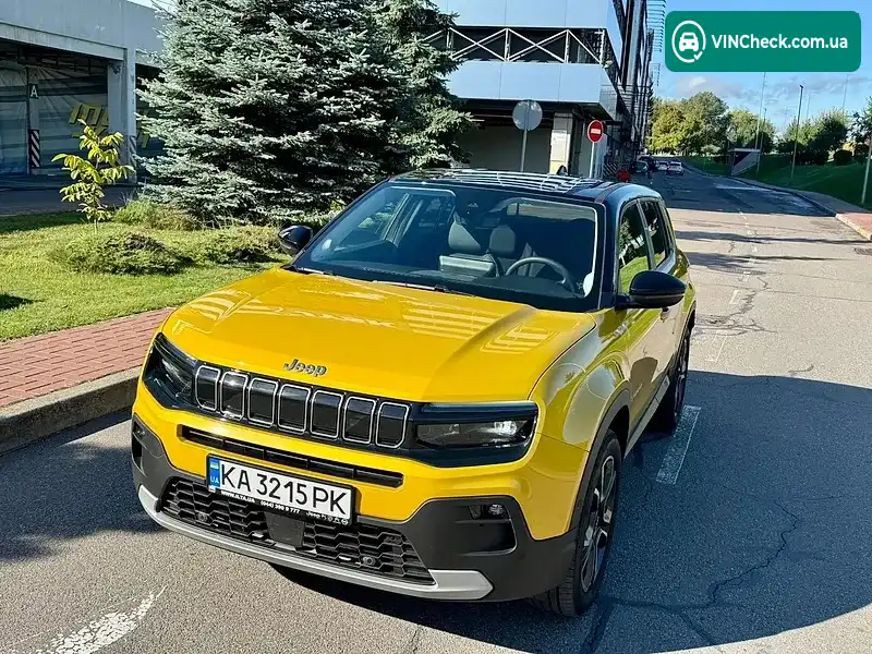Jeep Avenger 2025, фото з оголошення 1 з 20, VIN ZAC5JACT8SJL94889