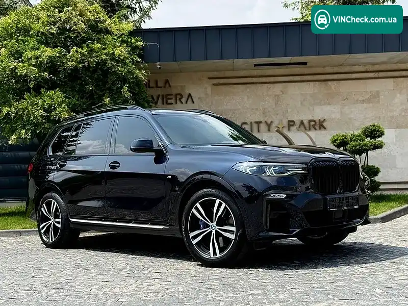 BMW X7 2021, фото з оголошення 2 з 20, VIN WBACW810609J05689