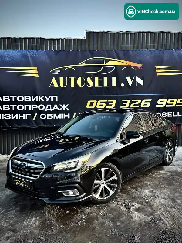 Subaru Legacy 2019, фото з оголошення 1 з 11, VIN 4S3BNAN66K3026939