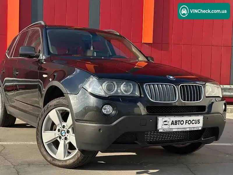 BMW X3 2009, фото з оголошення 2 з 20, VIN Y79PD91020WC46765