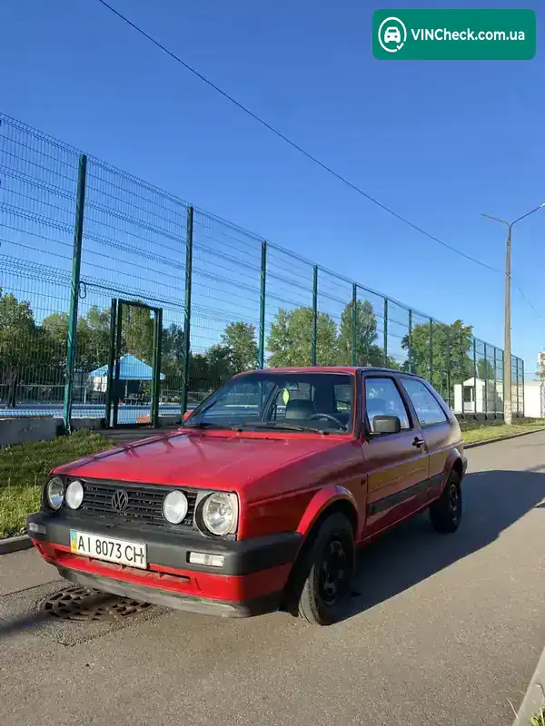 Volkswagen Golf 1988, фото з оголошення 1 з 20, VIN WVWZZZ1GZKW192478