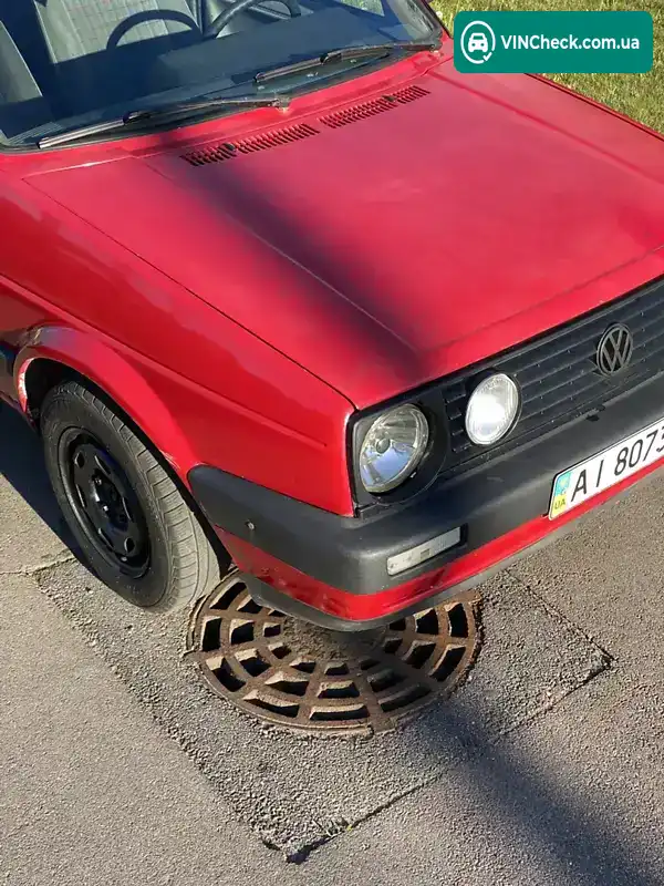 Volkswagen Golf 1988, фото з оголошення 2 з 20, VIN WVWZZZ1GZKW192478