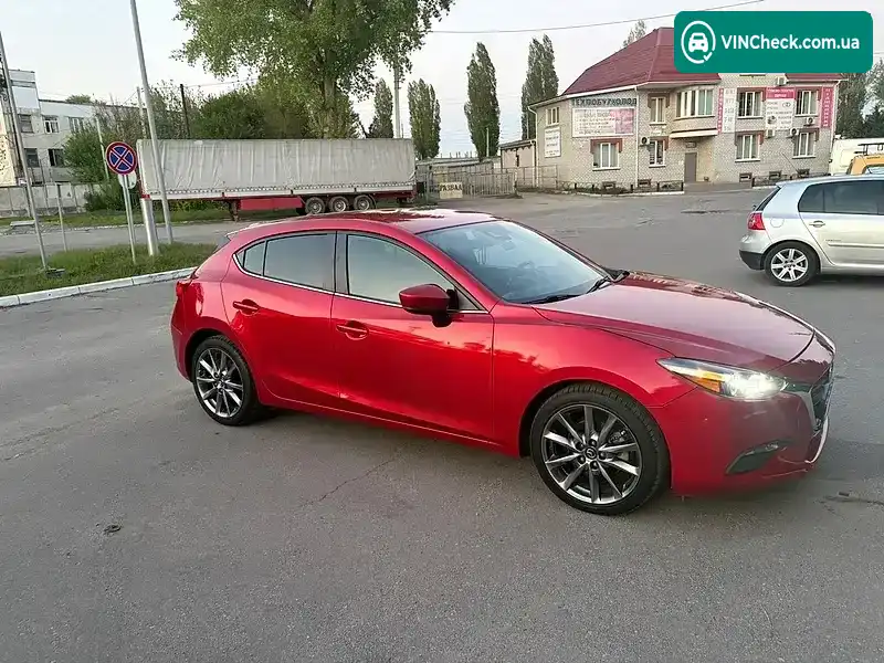 Mazda 3 2018, фото з оголошення 1 з 11, VIN 3MZBN1L37JM263779