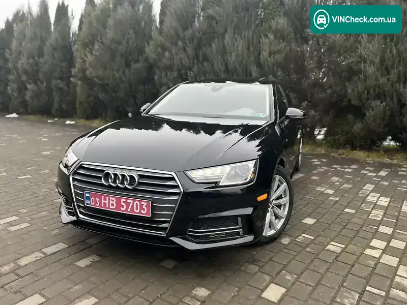Audi A4 2018, фото з оголошення 2 з 20, VIN WAUKMAF46JA107477