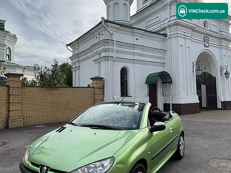 Peugeot 206 2001, фото з оголошення 1 з 11, VIN VF32DNFUR42008634