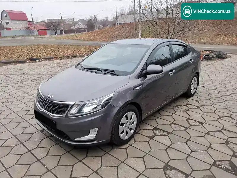Kia Rio 2013, фото з оголошення 1 з 2, VIN Z94CB41BBDR163234