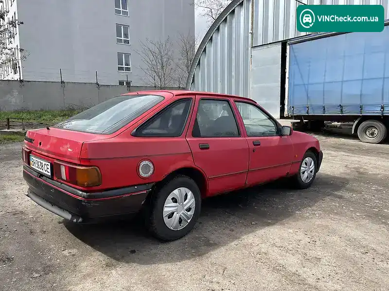 Ford Sierra 1989, фото з оголошення 2 з 7, VIN WF0AXXGBBAKR01524