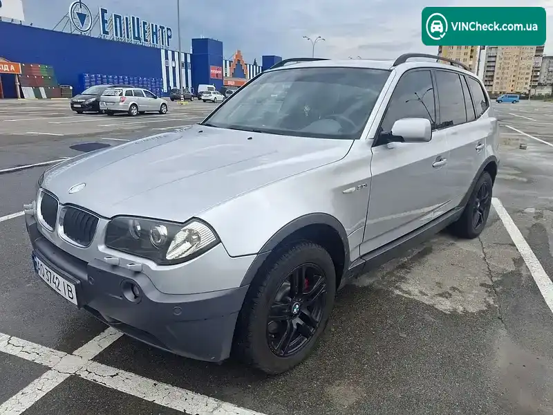 BMW X3 2004, фото з оголошення 1 з 20, VIN WBAPA91040WA20490