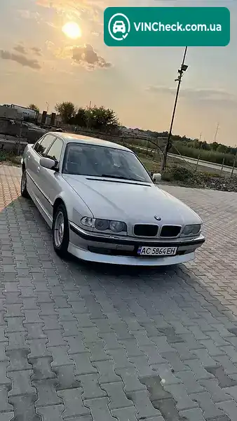 BMW 7 Series 2001, фото з оголошення, VIN WBAGH83461DP32712