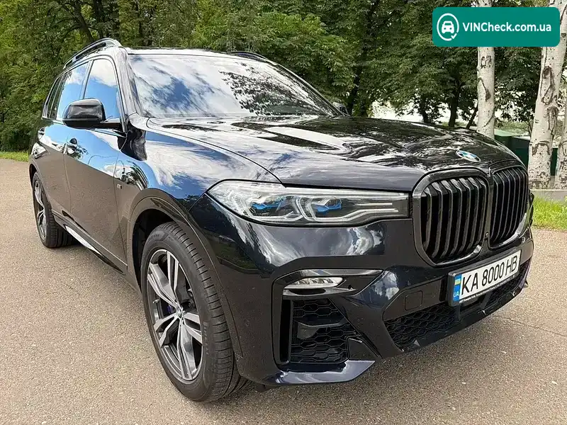 BMW X7 2022, фото з оголошення 1 з 20, VIN WBACW010609L28400