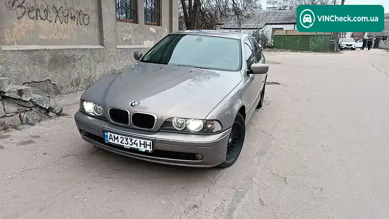 BMW 5 Series 2003, фото з оголошення 1 з 20, VIN WBADL01020GY15280