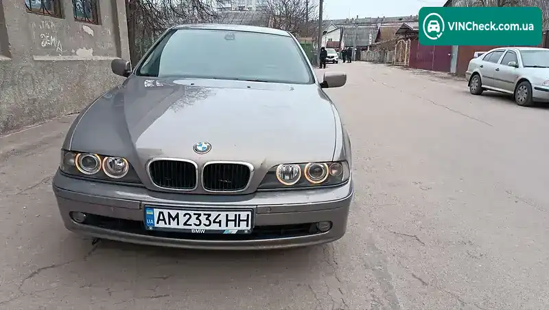 BMW 5 Series 2003, фото з оголошення 2 з 20, VIN WBADL01020GY15280