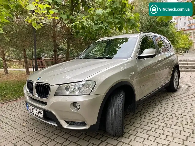 BMW X3 2012, фото з оголошення 2 з 20, VIN WBAWX31060L906283