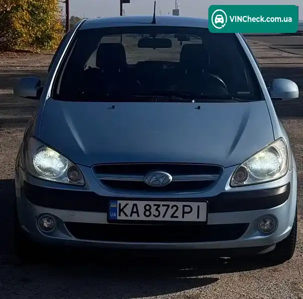 Hyundai Getz 2006, фото з оголошення 2 з 6, VIN KMHBT51DP6U498373