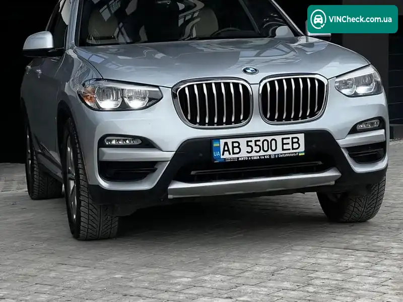 BMW X3 2019, фото з оголошення 1 з 20, VIN 5UXTR7C51KLR50578