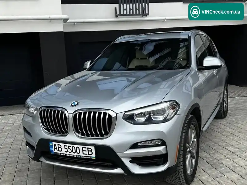 BMW X3 2019, фото з оголошення 2 з 20, VIN 5UXTR7C51KLR50578