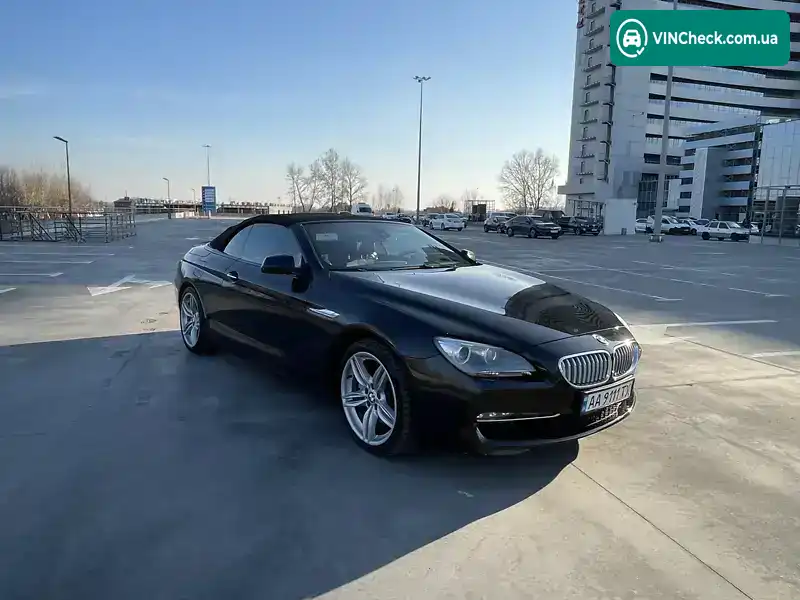BMW 6 Series 2014, фото з оголошення 1 з 19, VIN WBAYP1C56ED216217