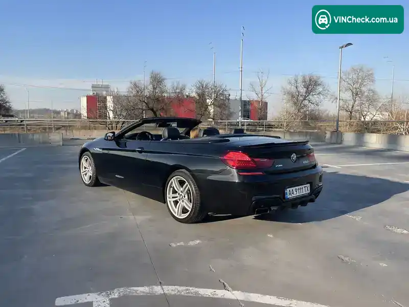 BMW 6 Series 2014, фото з оголошення 2 з 19, VIN WBAYP1C56ED216217