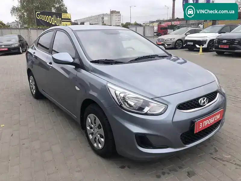 Hyundai Accent 2018, фото з оголошення 2 з 15, VIN KMHCT41BAJU430985