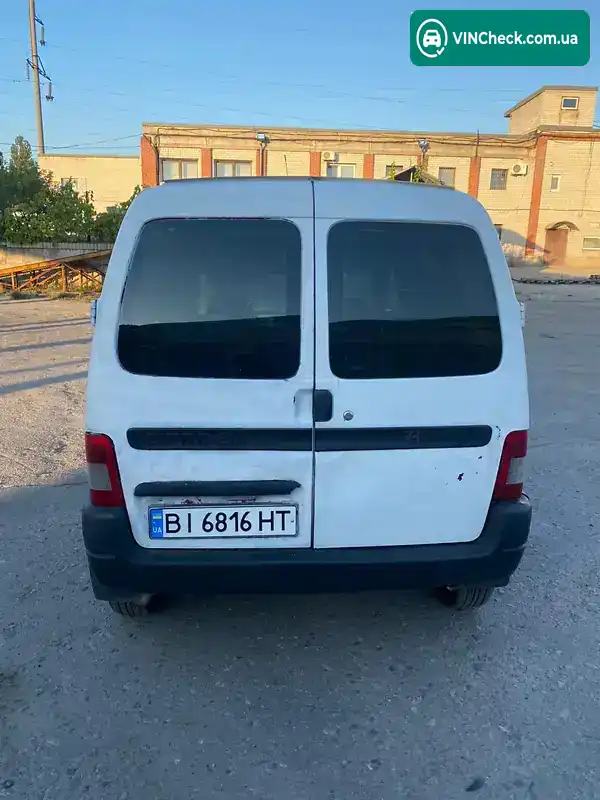 Citroen Berlingo 2007, фото з оголошення 2 з 20, VIN VF7GJKFWC93442499