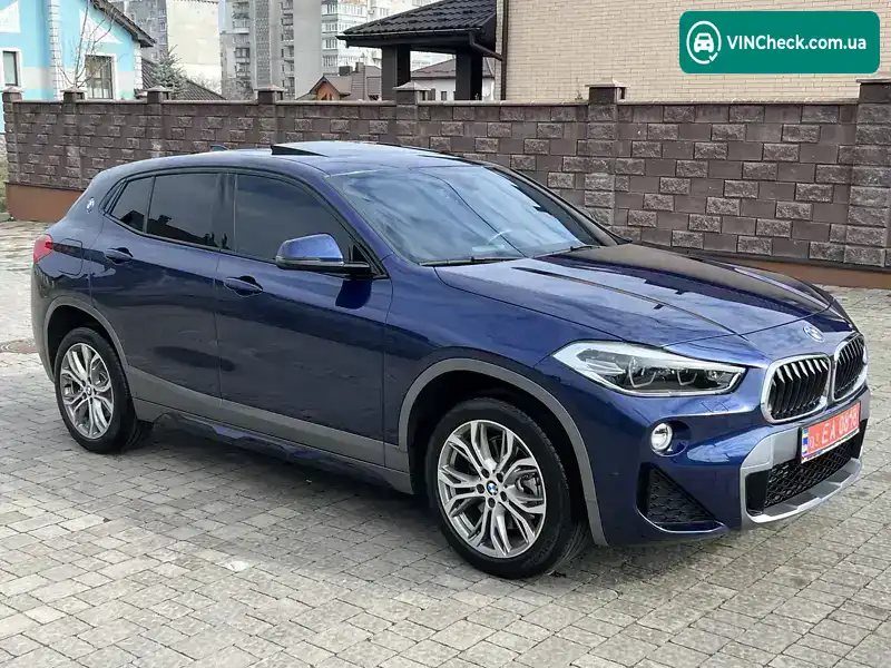 BMW X2 2018, фото з оголошення 2 з 21, VIN WBXYJ5C32JEF79652