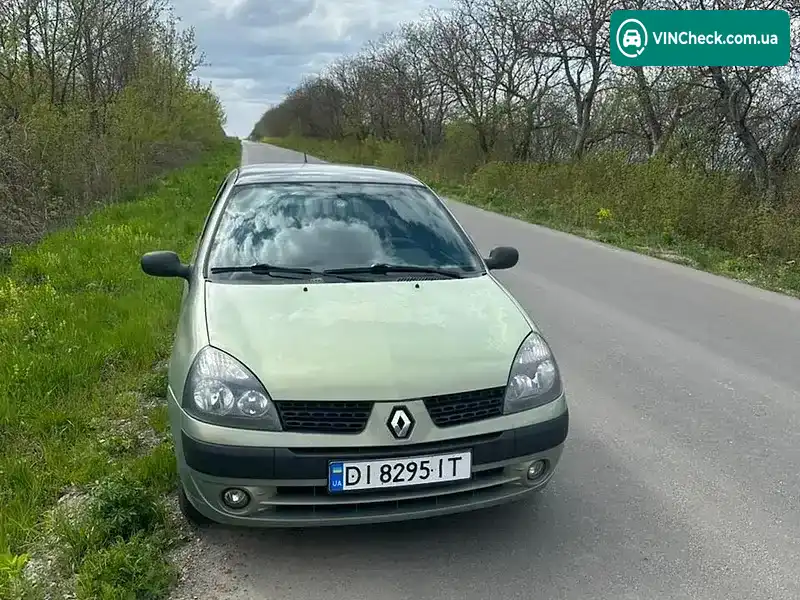 Renault Clio 2003, фото з оголошення 1 з 7, VIN VF1BB0FCF28556387