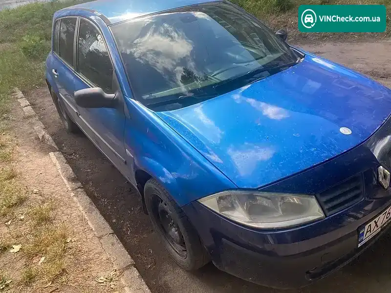 Renault Megane 2004, фото з оголошення 1 з 16, VIN VF1BM1B0H32547090