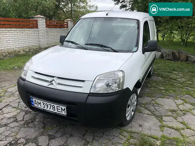 Citroen Berlingo 2008, фото з оголошення 1 з 20, VIN VF7GC9HWC94373554