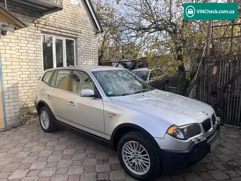 BMW X3 2004, фото з оголошення 1 з 16, VIN WBAPA71000WA68265