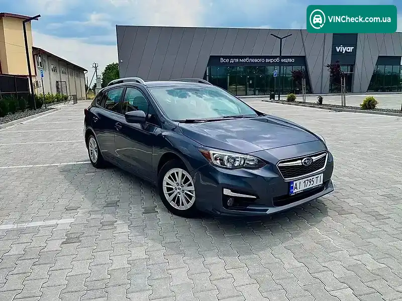 Subaru Impreza 2017, фото з оголошення 1 з 19, VIN 4S3GTAD63H3726830