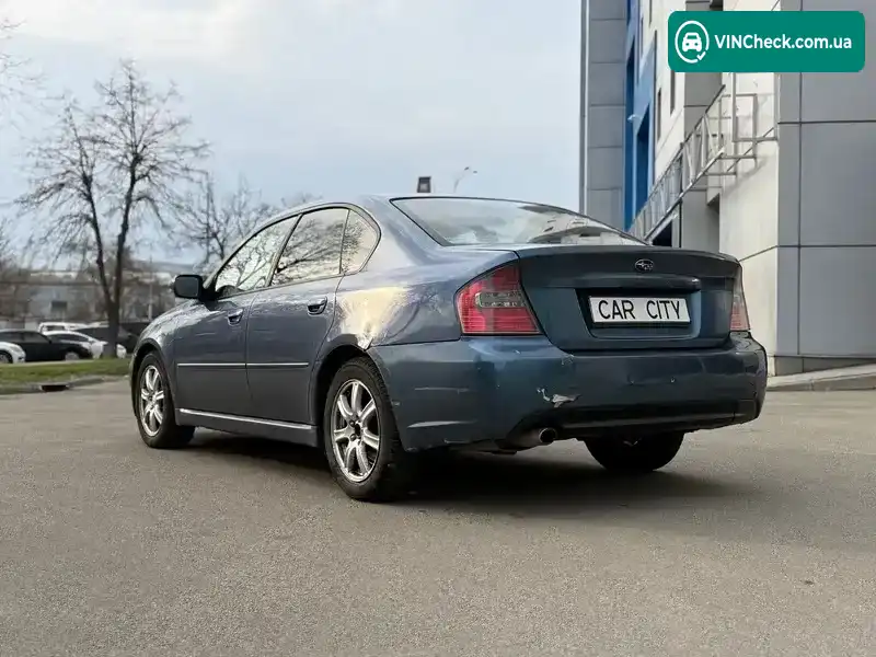 Subaru Legacy 2004, фото з оголошення 2 з 21, VIN JF1BL5LL54G002992