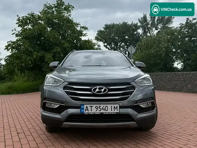 Hyundai Santa FE 2017, фото з оголошення 1 з 20, VIN KMHSW81UBJU817735