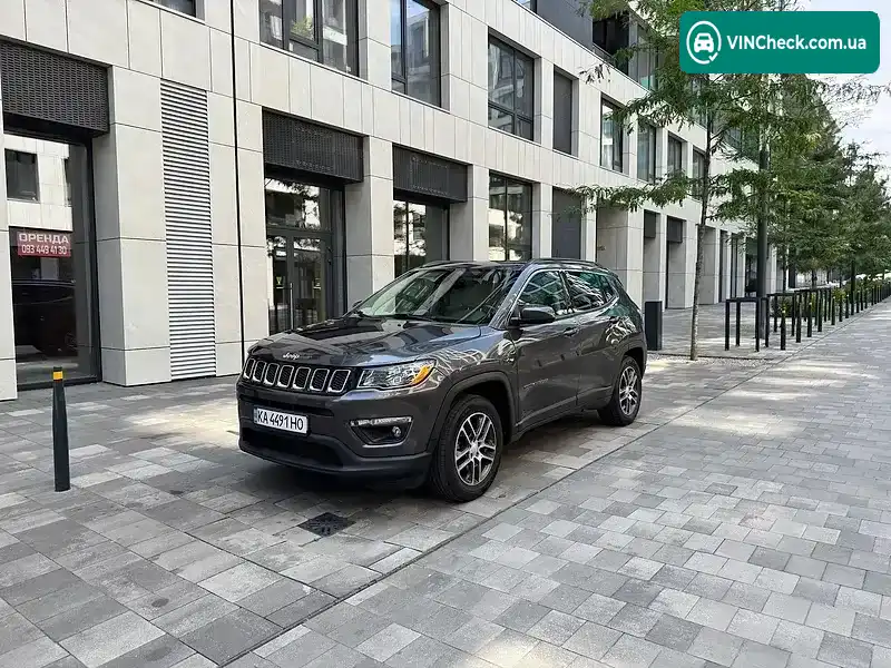 Jeep Compass 2018, фото з оголошення 1 з 20, VIN 3C4NJDBB9JT343127
