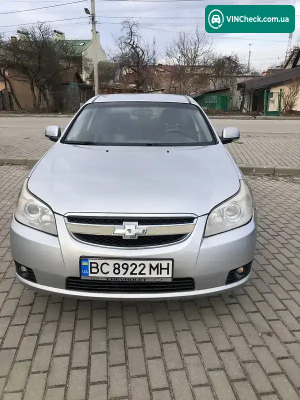 Chevrolet Epica 2008, фото з оголошення 1 з 20, VIN Y6DLA69LE8B109937
