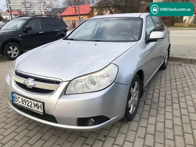 Chevrolet Epica 2008, фото з оголошення 2 з 20, VIN Y6DLA69LE8B109937