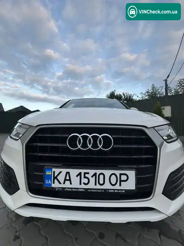 Audi Q3 2018, фото з оголошення 1 з 21, VIN WA1BCCFS7JR029576