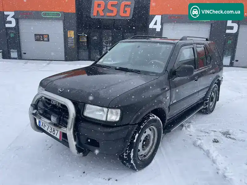Opel Frontera 2002, фото з оголошення 1 з 12, VIN W0L06BG761V610372