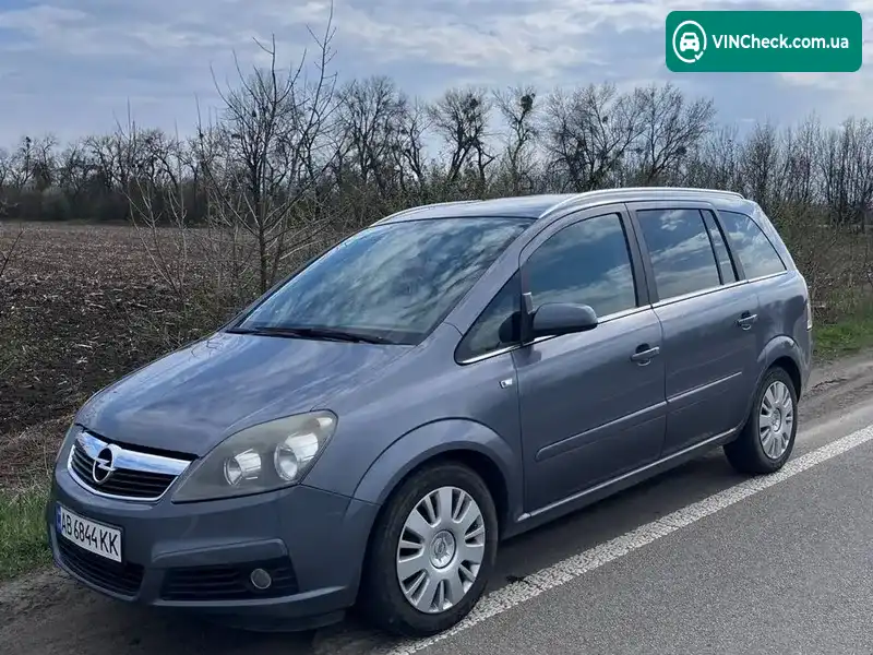 Opel Zafira 2007, фото з оголошення 1 з 10, VIN W0L0AHM757G096382