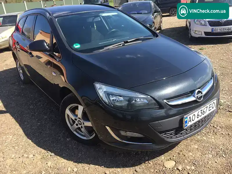 Opel Astra 2013, фото з оголошення 1 з 20, VIN W0LPD8EK9D8033127