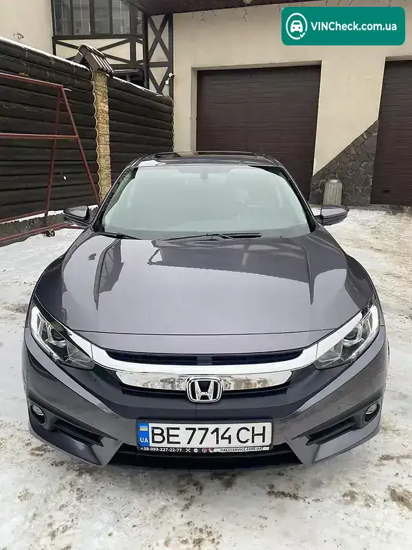 Honda Civic 2018, фото з оголошення 1 з 20, VIN 19XFC1F76JE001822