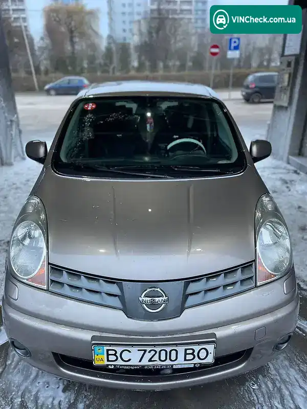 Nissan Note 2008, фото з оголошення 2 з 11, VIN SJNFCAE11U1293361
