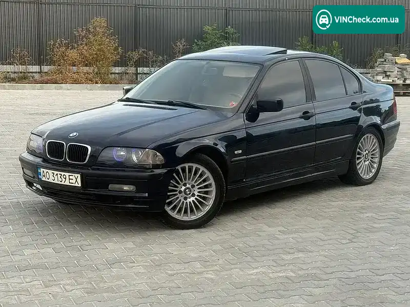 BMW 3 Series 2000, фото з оголошення 1 з 9, VIN WBAAL71020CD25640