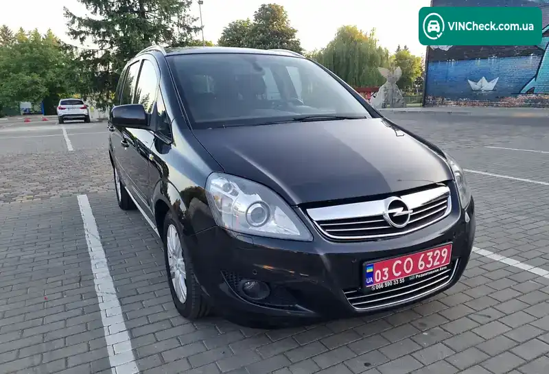 Opel Zafira 2012, фото з оголошення 1 з 20, VIN W0L0AHM75C1092385